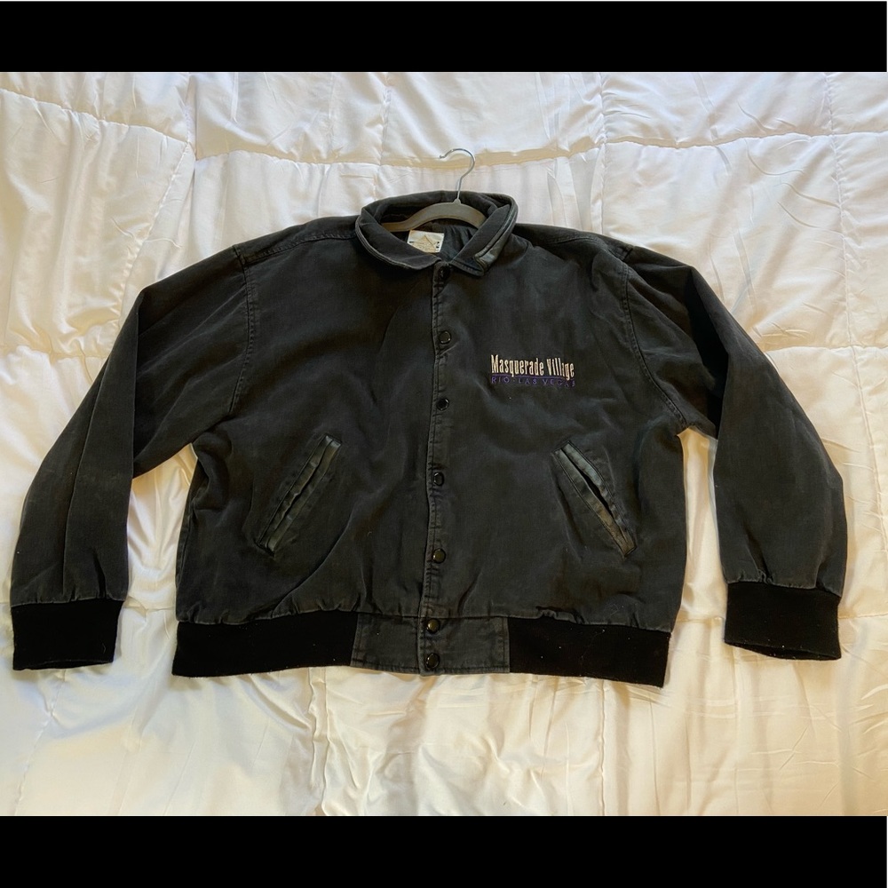 Vintage Masquerade Bomber Jacket